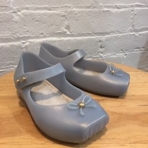 Frosty Blue Mini Melissa Shoes
